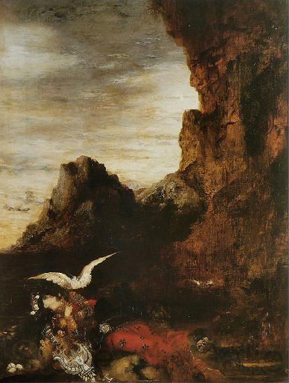 Gustave Moreau Mort de Sapho Norge oil painting art